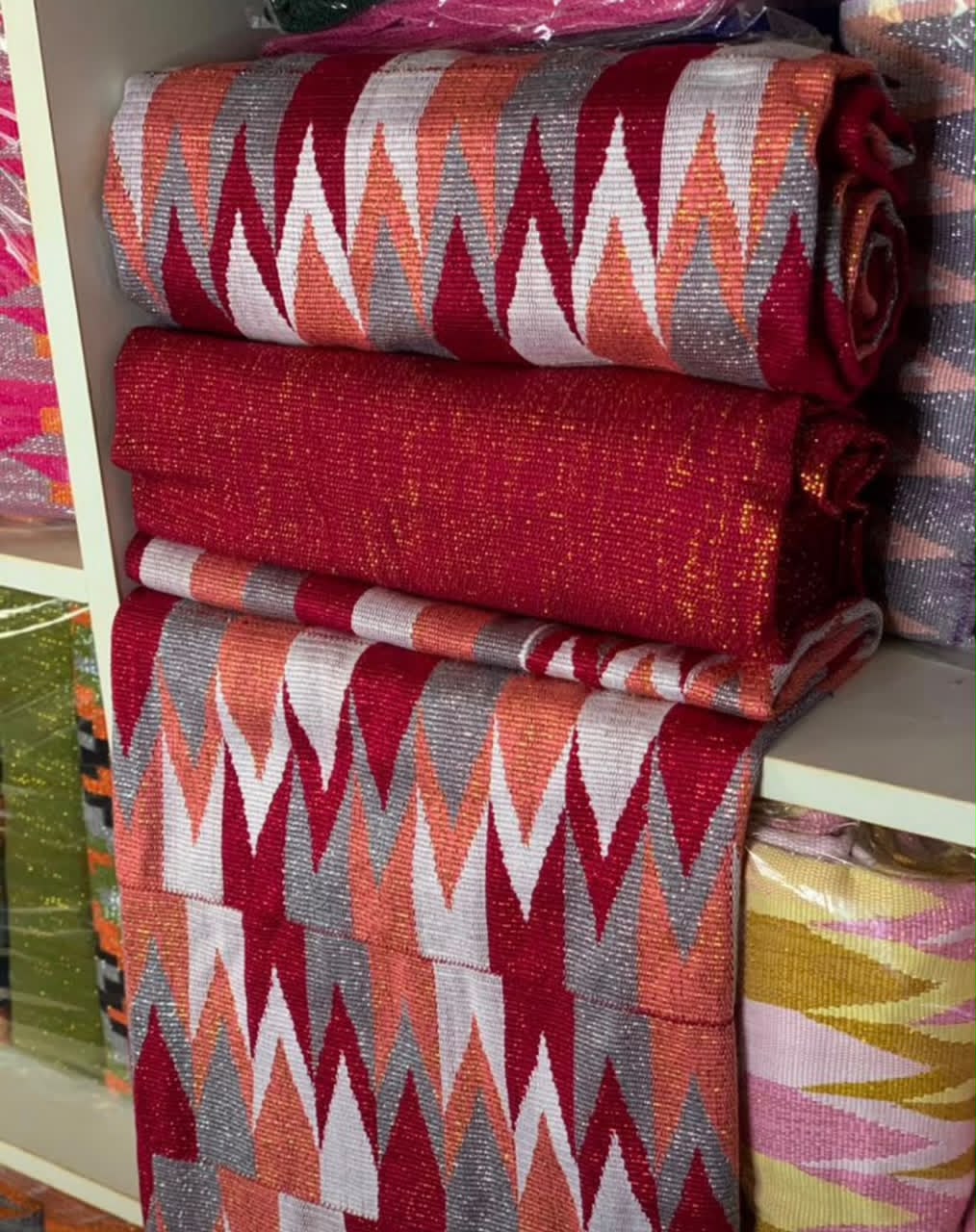 Kente tissé  premium