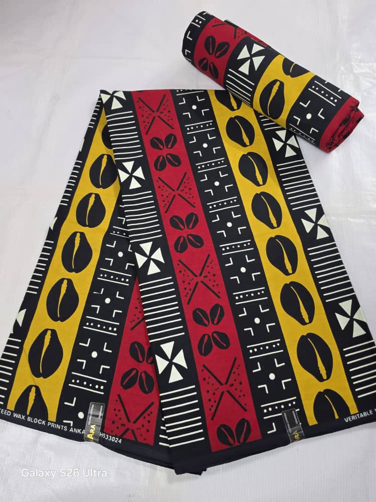 Pagne motif ankara et antiquity