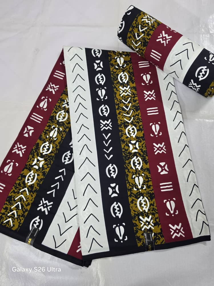 Pagne motif ankara et antiquity