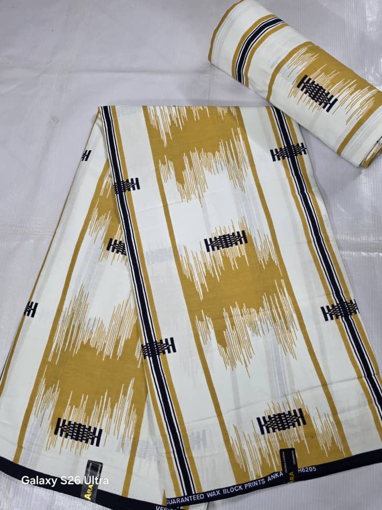 Pagne motif ankara et antiquity