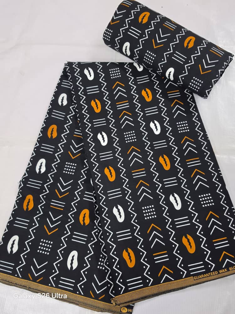 Pagne motif ankara et antiquity