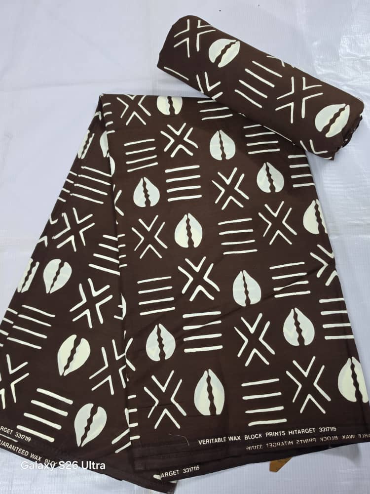 Pagne motif ankara et antiquity