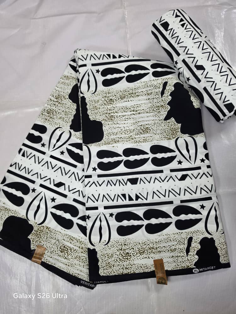 Pagne motif ankara et antiquity