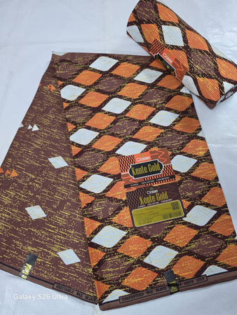 Pagne motif ankara et antiquity