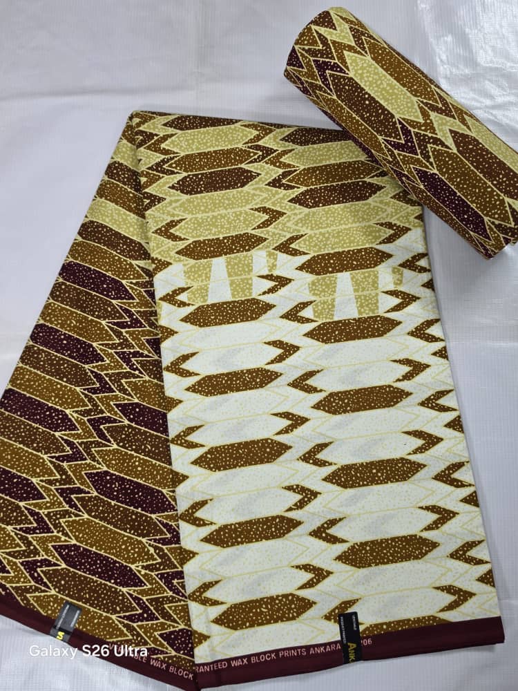 Pagne motif ankara et antiquity